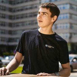 T-shirt czarny "PŚ"<span> - </span>L