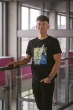 T-shirt "Mikroskop zielony" - obrazek 2