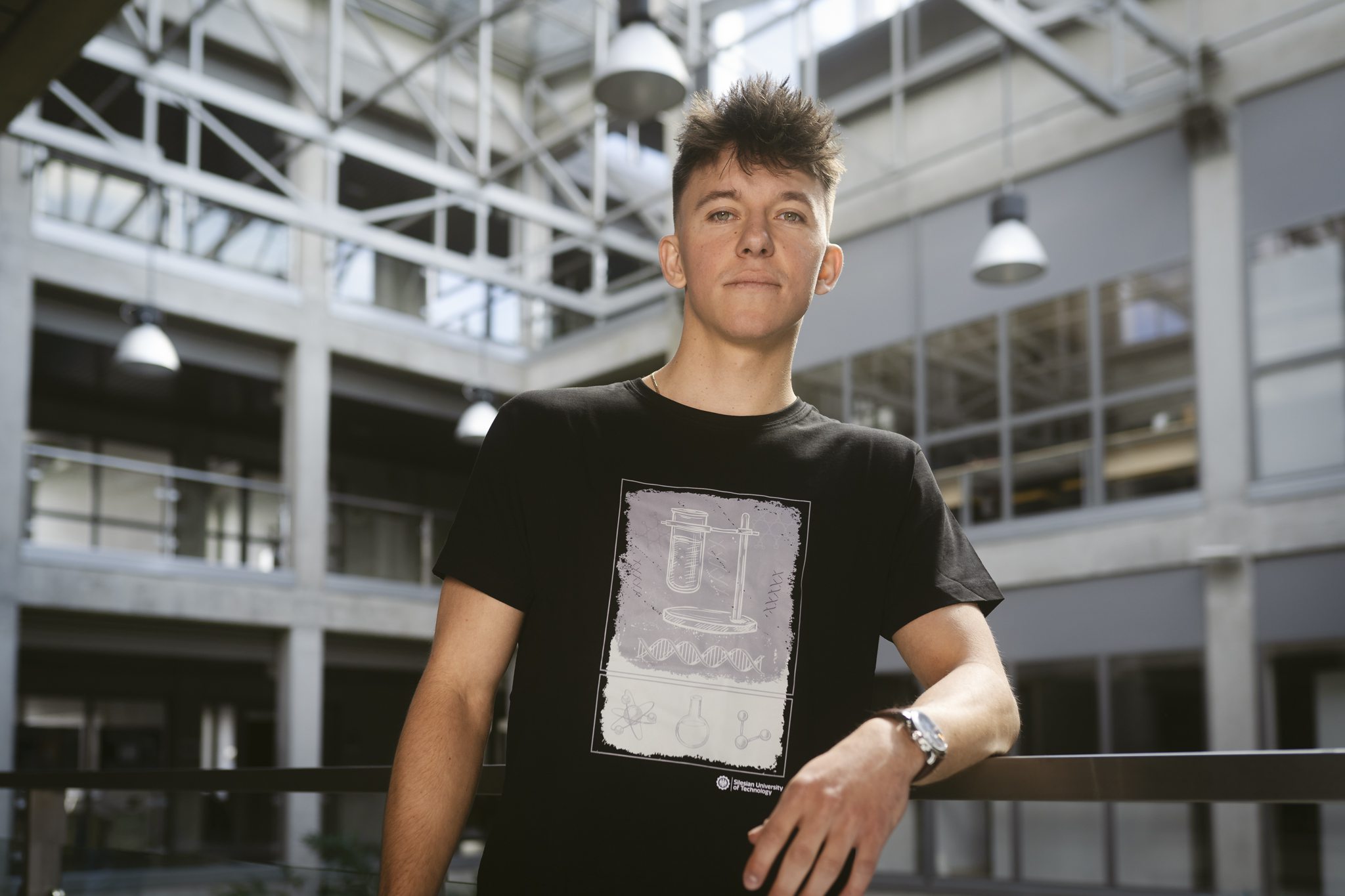 T-shirt "Probówki" M