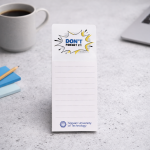 Magnes z notesem "Don't forget it!"