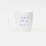 Kubek ceramiczny "praca, moc, energia"